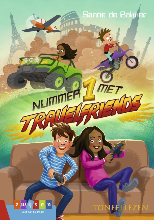 Nummer 1 met Travelfriends – Sanne de Bakker – boek cover