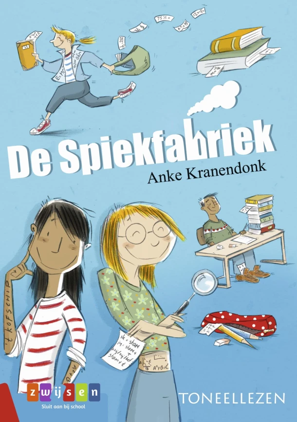 De spiekfabriek – Anke Kranendonk – boek cover