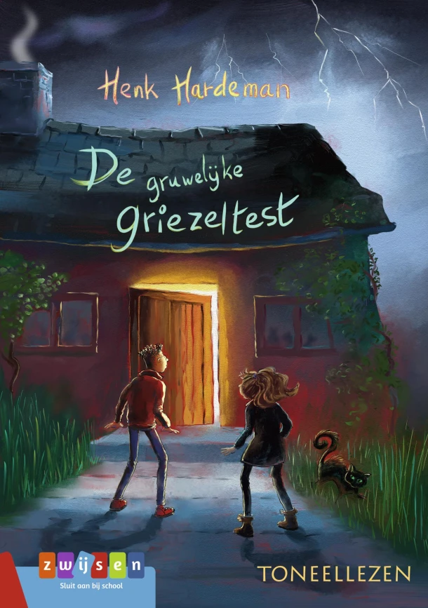 De gruwelijke griezeltest – Henk Hardeman – boek cover