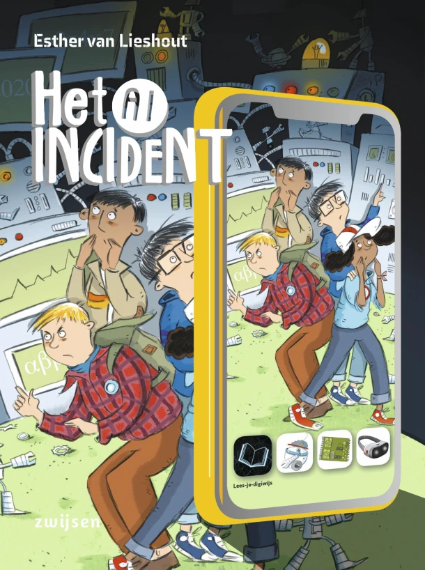 Het AI-incident – Esther van Lieshout – boek cover