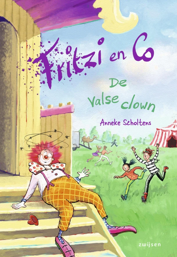 De valse clown – Anneke Scholtens – boek cover