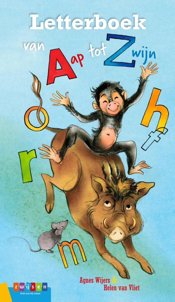 Letterboek van Aap tot Zwijn – Agnes Wijers – boek cover
