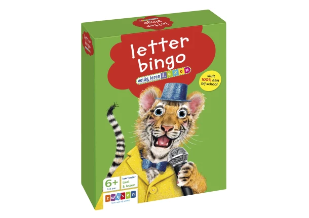 Letterbingo Veilig leren lezen – boek cover