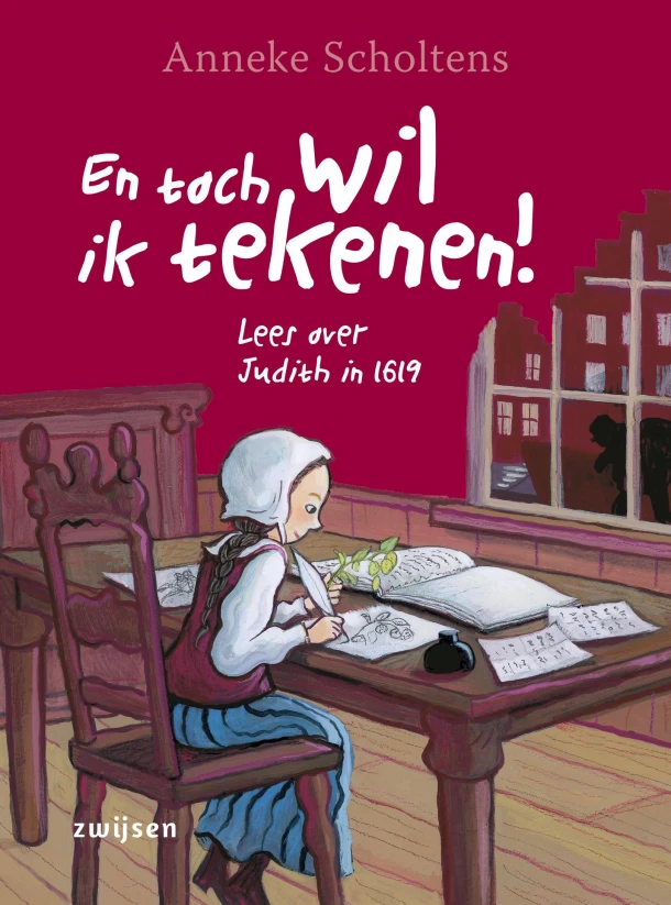En toch wil ik tekenen! – Anneke Scholtens – boek cover