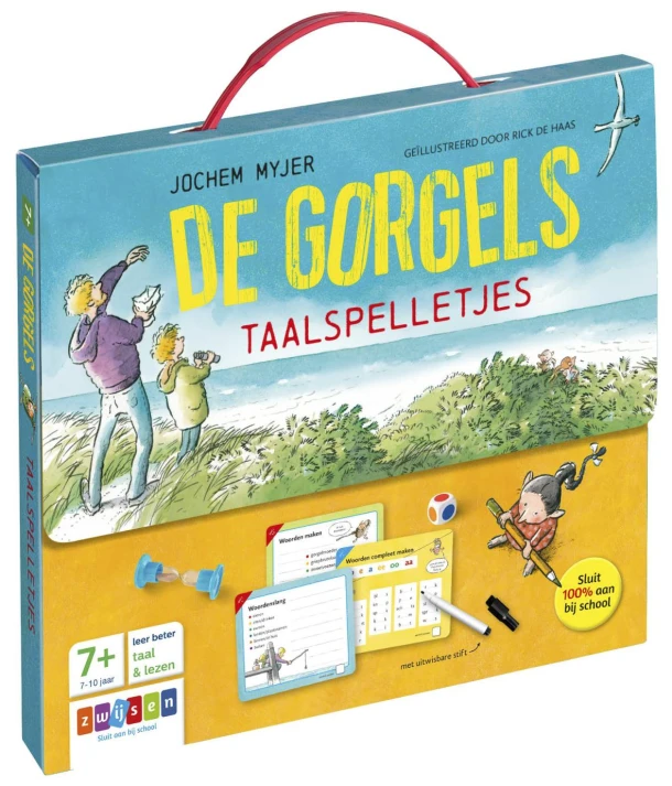 De Gorgels taalspelletjes koffer – Jochem Myjer – boek cover