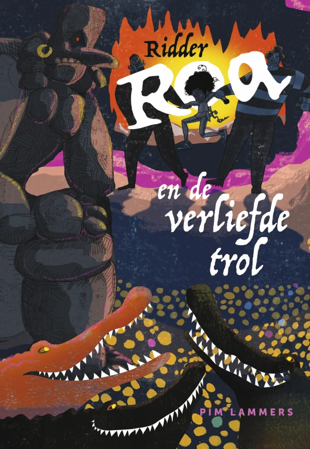 Ridder Roa en de verliefde trol – Pim Lammers – boek cover