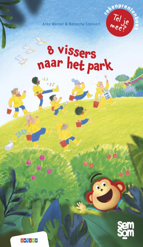 8 vissers naar het park – Anke Werker – boek cover
