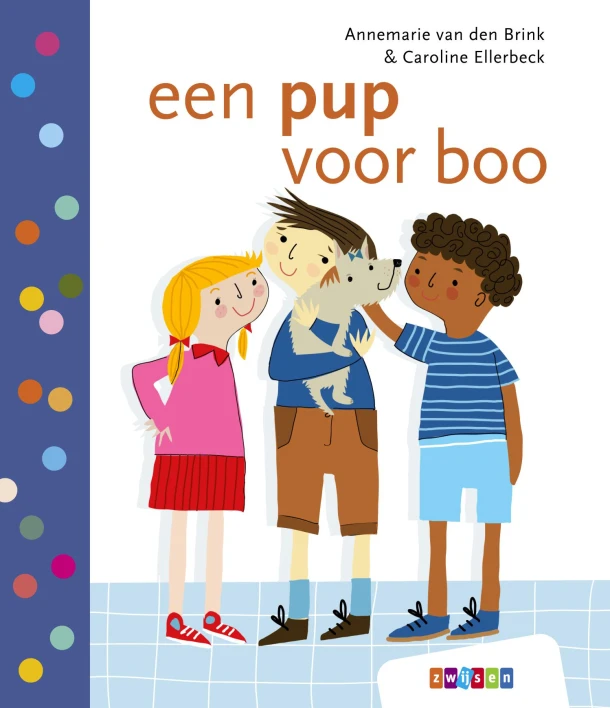 een pup voor boo – Annemarie van den Brink – boek cover
