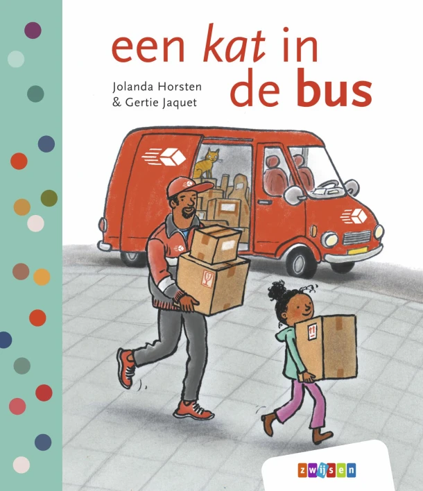 een kat in de bus – Jolanda Horsten – boek cover