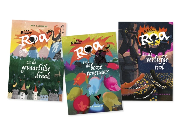 Pakket Ridder Roa (3 titels) – Pim Lammers – boek cover