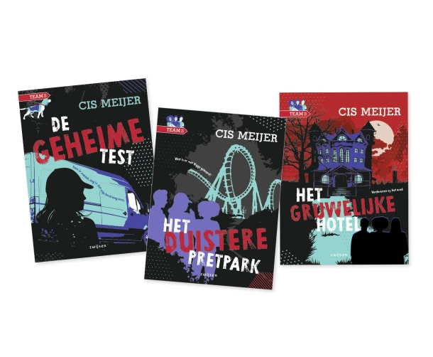 Pakket Team 3 (3 titels) – Cis Meijer – boek cover