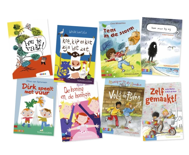 Pakket Toneellezen groep 3 (8 titels) – boek cover