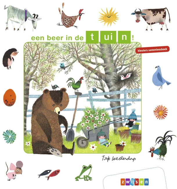 een beer in de tuin! – Fiep Westendorp – boek cover