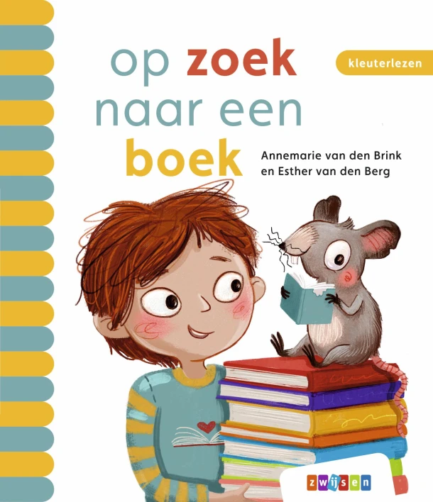 op zoek naar een boek – Annemarie van den Brink – boek cover