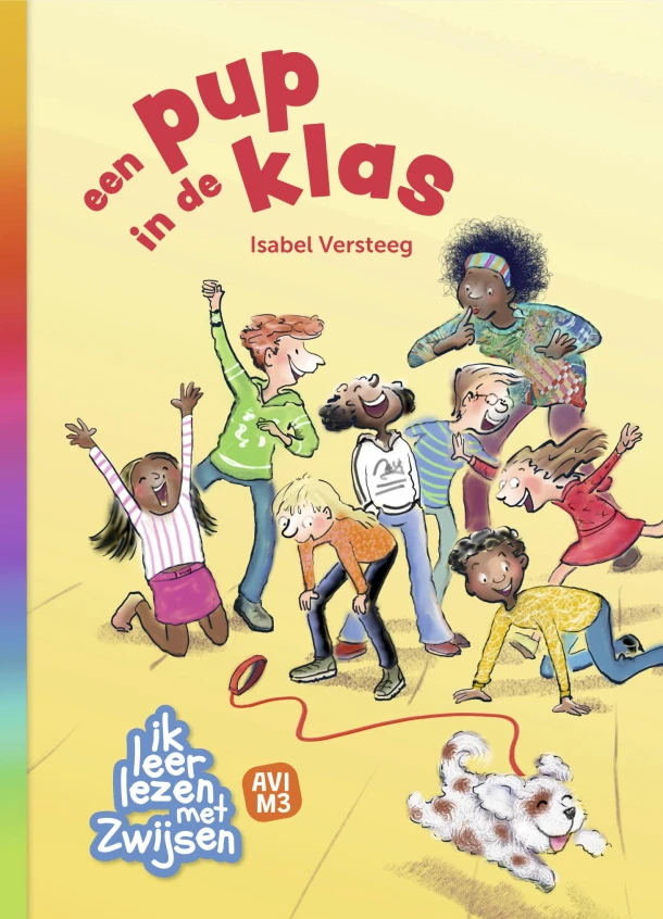 een pup in de klas – Isabel Versteeg – boek cover