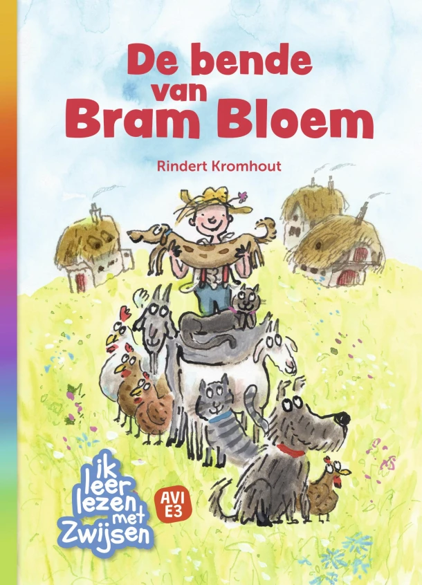 De bende van Bram Bloem – Rindert Kromhout – boek cover