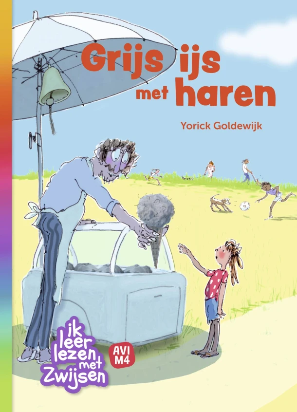 Grijs ijs met haren – Yorick Goldewijk – boek cover
