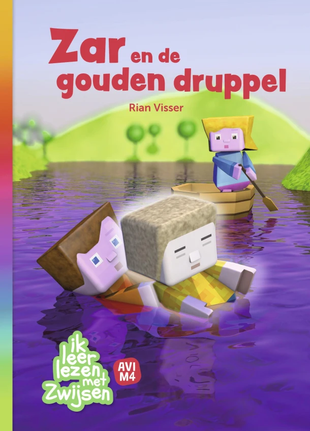 Zar en de gouden druppel – Rian Visser – boek cover