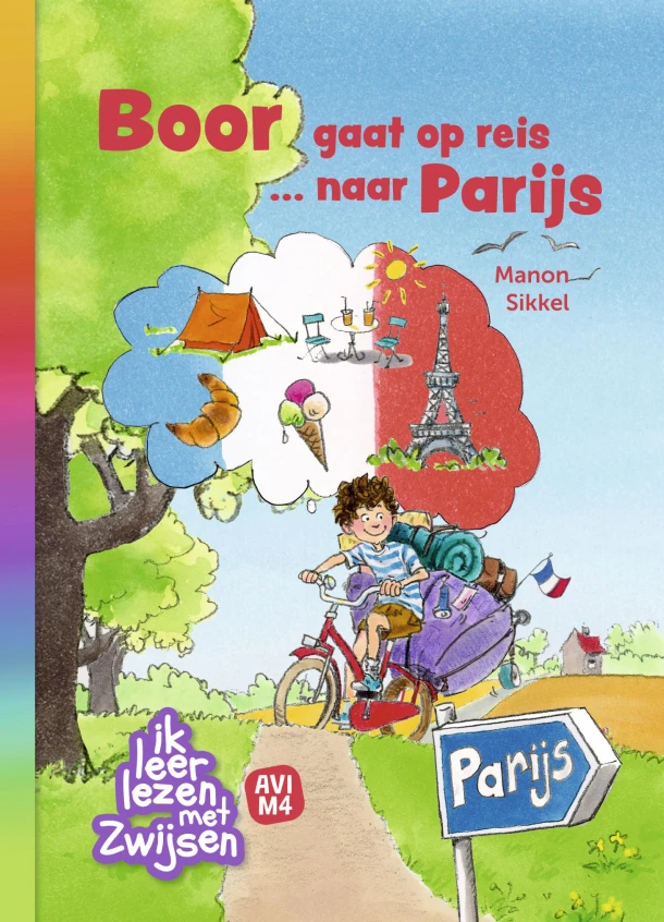 Boor gaat op reis ¿ naar Parijs – Manon Sikkel – boek cover