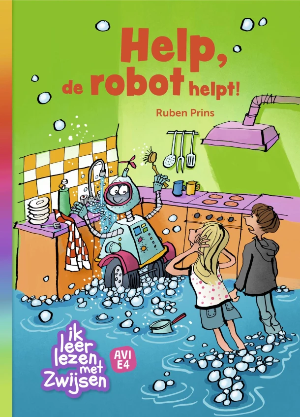 Help, de robot helpt! – Ruben Prins – boek cover