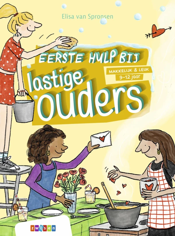 Eerste hulp bij lastige ouders – Elisa van Spronsen – boek cover