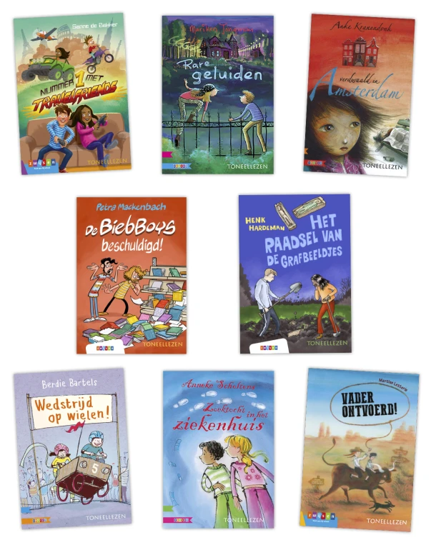 Pakket Toneellezen groep 6 (8 titels) – boek cover