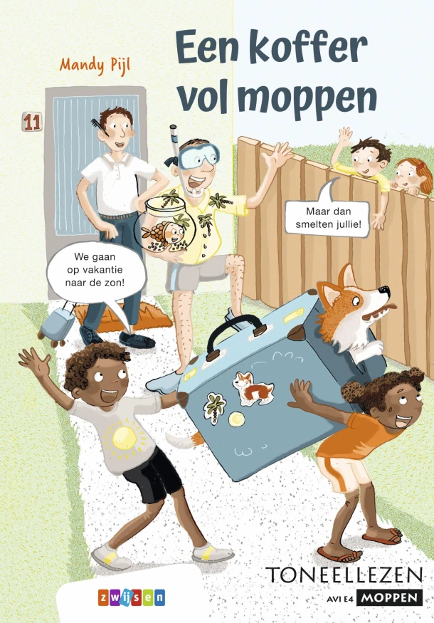 Een koffer vol moppen – Mandy Pijl – boek cover