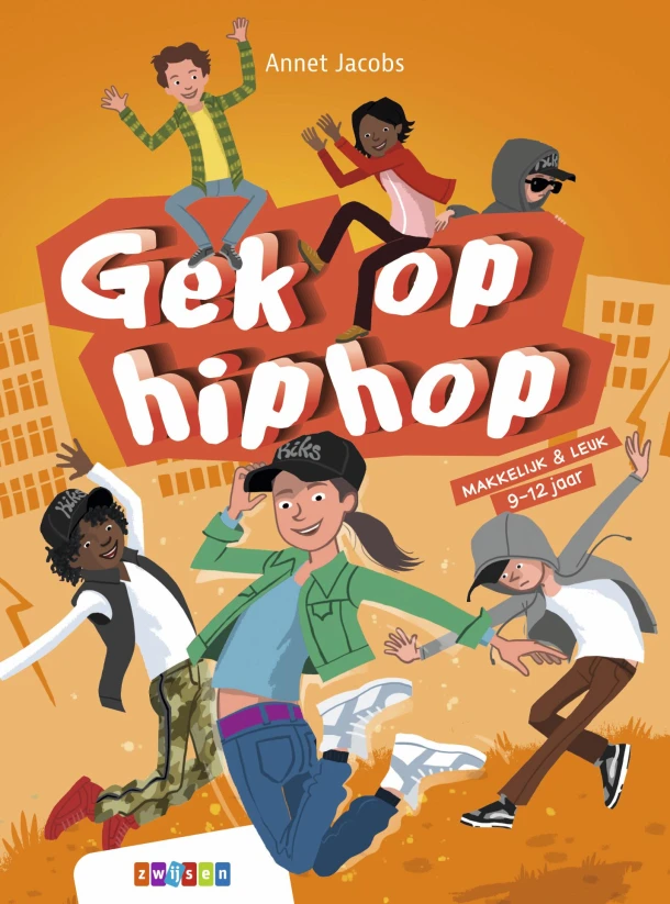 Gek op hiphop – Annet Jacobs – boek cover