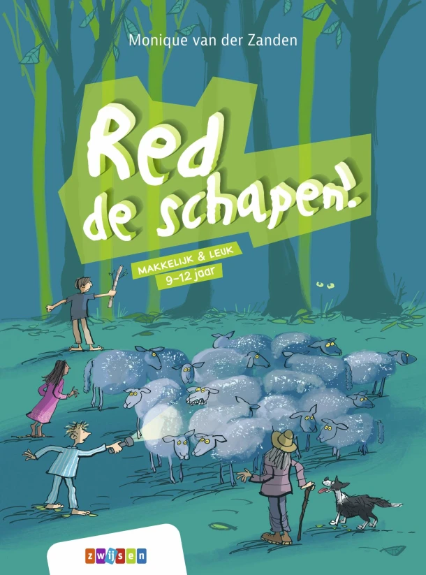 Red de schapen! – Monique van der Zanden – boek cover