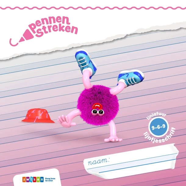 lijntjesschrift verbonden schrift (set 5 ex) – boek cover