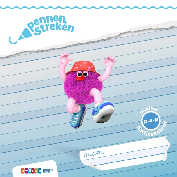 lijntjesschrift verbonden schrift (set 5 ex) – boek cover