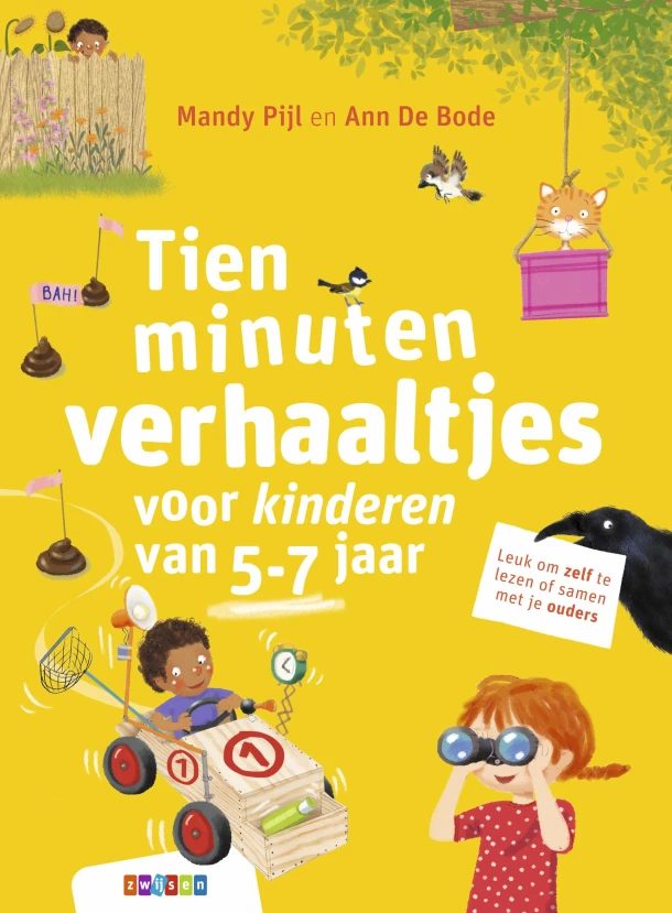 Tien minuten verhaaltjes voor kinderen van 5-7 jaar – Mandy Pijl – boek cover