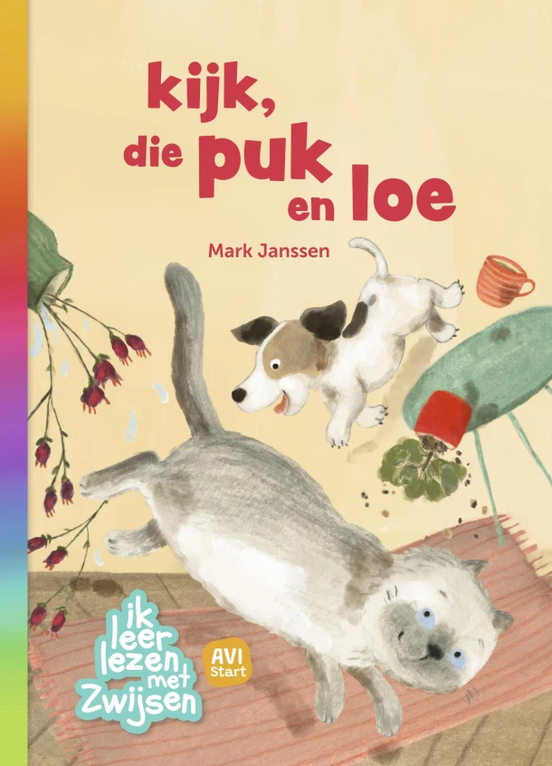 kijk, die puk en loe – Mark Janssen – boek cover