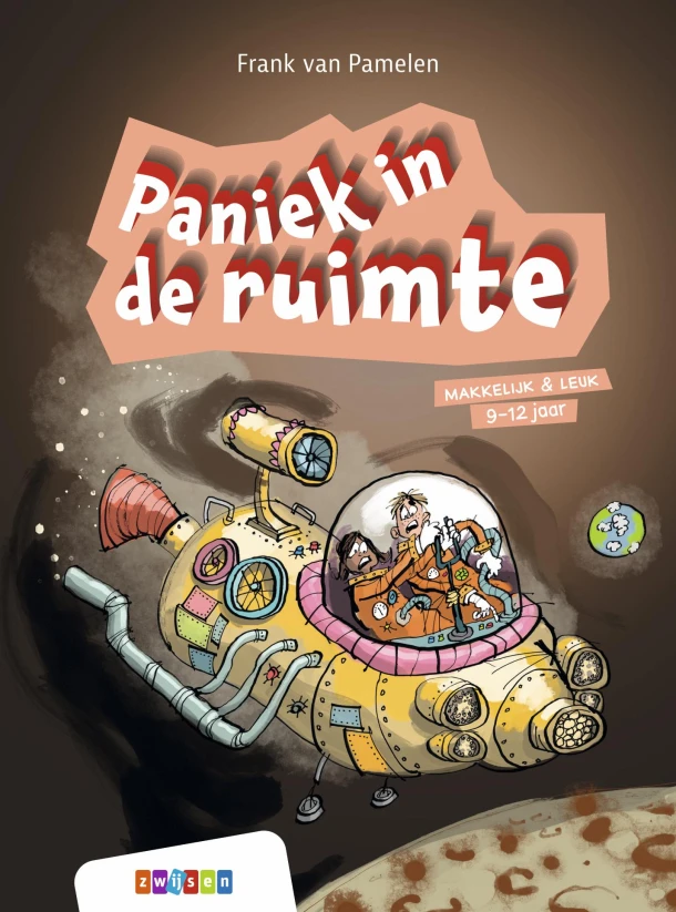 Paniek in de ruimte – Frank van Pamelen – boek cover