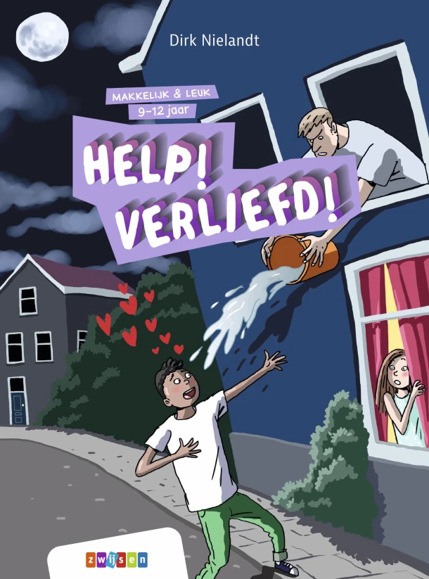 Help! Verliefd! – Dirk Nielandt – boek cover