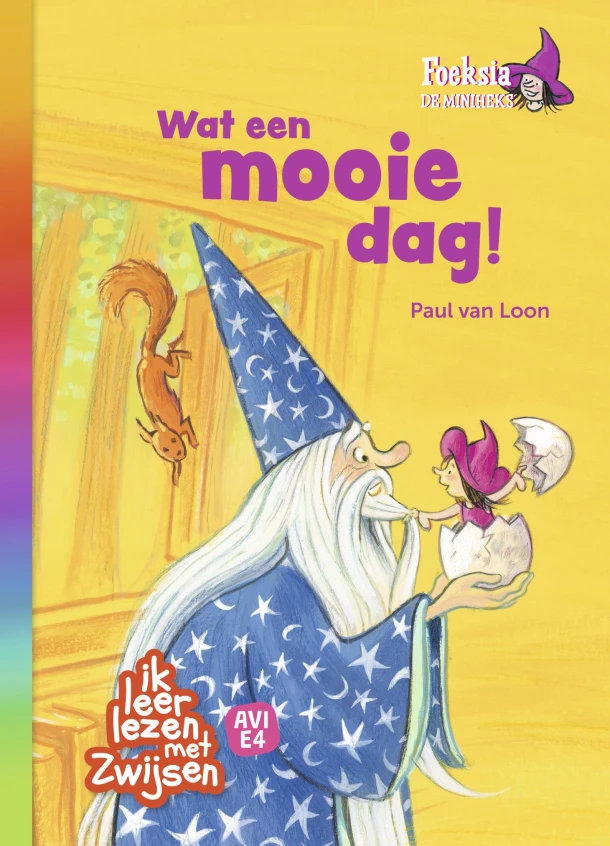 Foeksia de miniheks - Wat een mooie dag! – Paul van Loon – boek cover