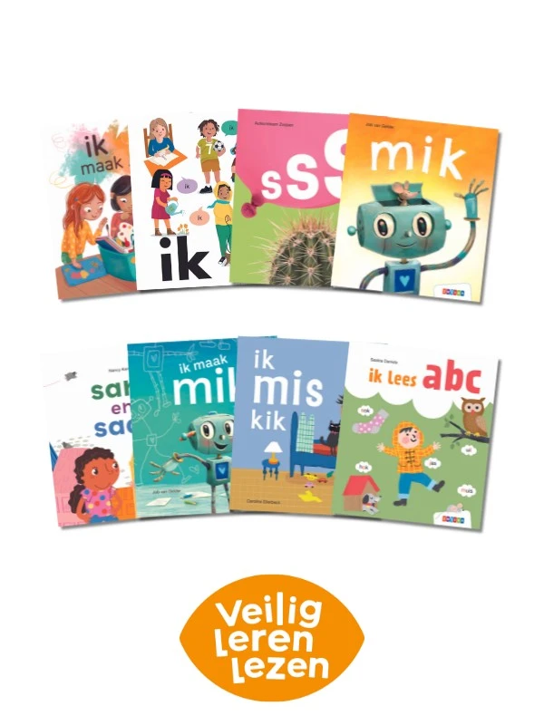Boekenpakket Veilig leren lezen Zoem-versie anker start (8 titels) – boek cover