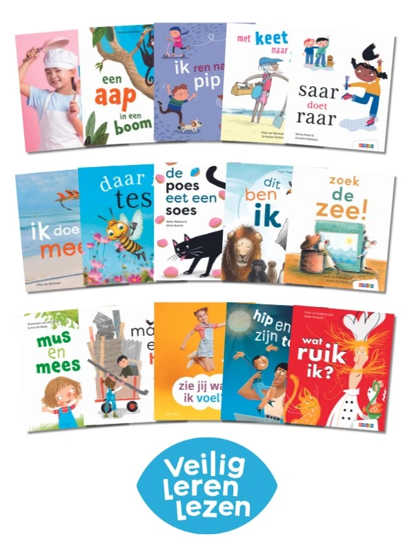 Boekenpakket Veilig leren lezen Zoem-versie anker 2 (15 titels) – boek cover