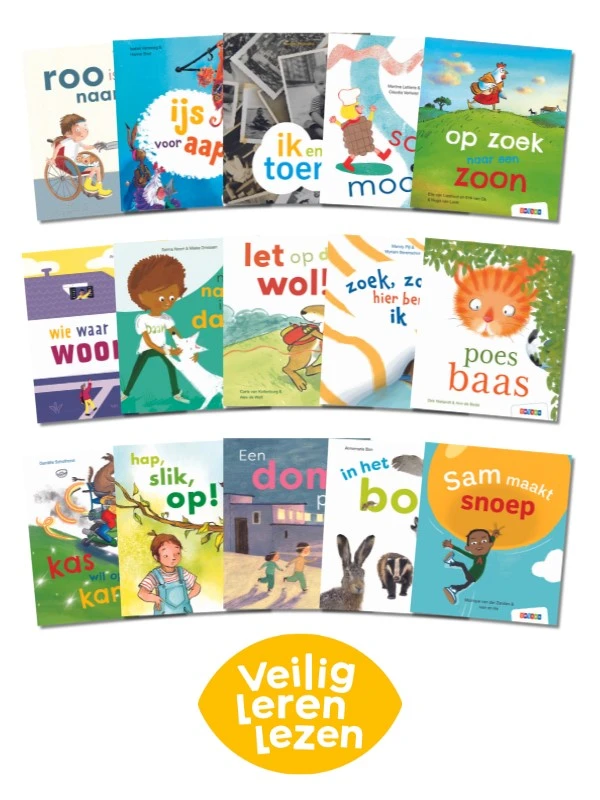 Boekenpakket Veilig leren lezen Zoem-versie anker 3 (15 titels) – boek cover
