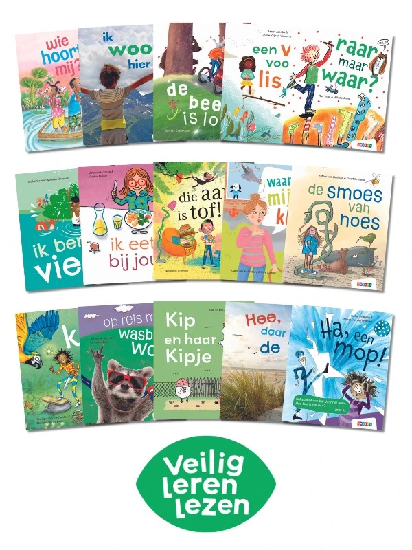 Boekenpakket Veilig leren lezen Zoem-versie anker 4 (15 titels) – boek cover