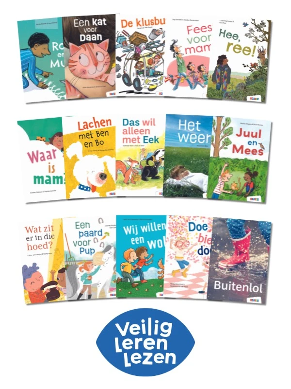 Boekenpakket Veilig leren lezen Zoem-versie anker 6 (15 titels) – boek cover