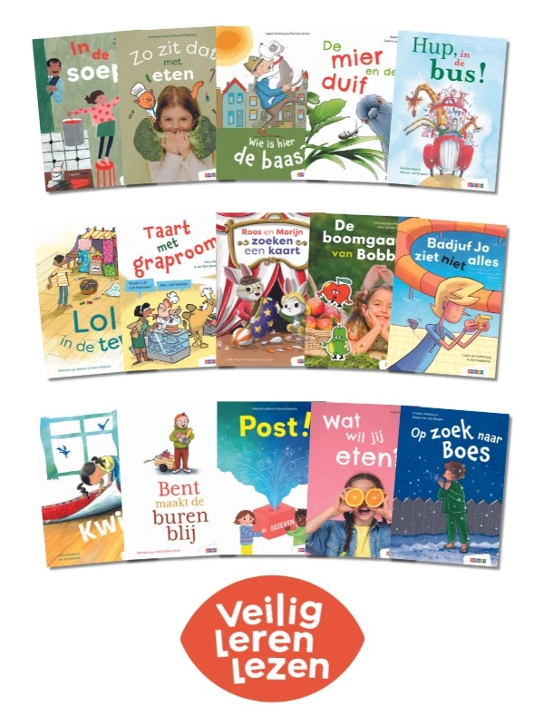 Boekenpakket Veilig leren lezen Zoem-versie anker 7 (15 titels) – boek cover