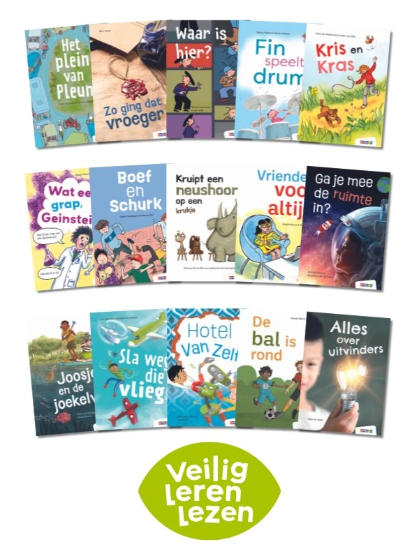 Boekenpakket Veilig leren lezen Zoem-versie anker 8 (15 titels) – boek cover
