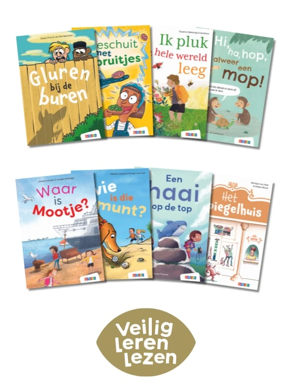 Boekenpakket Veilig leren lezen Zoem-versie anker afsluiting (8 titels) – boek cover