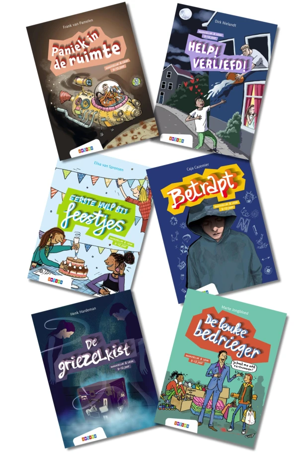 Pakket Makkelijk & Leuk AVI M5 (6 titels)