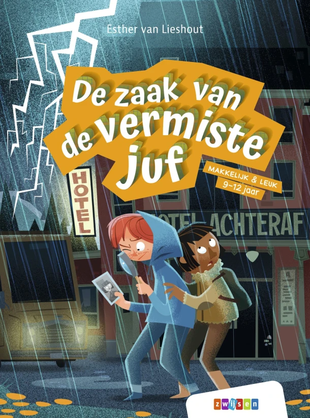 De zaak van de vermiste juf – Esther van Lieshout – boek cover