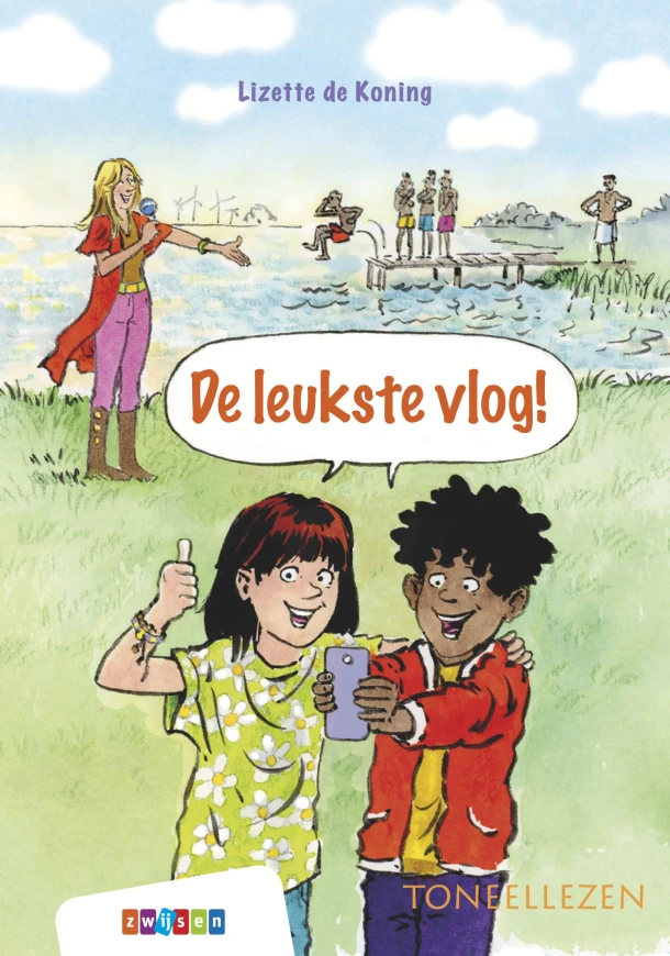 De leukste vlog! – Lizette de Koning – boek cover