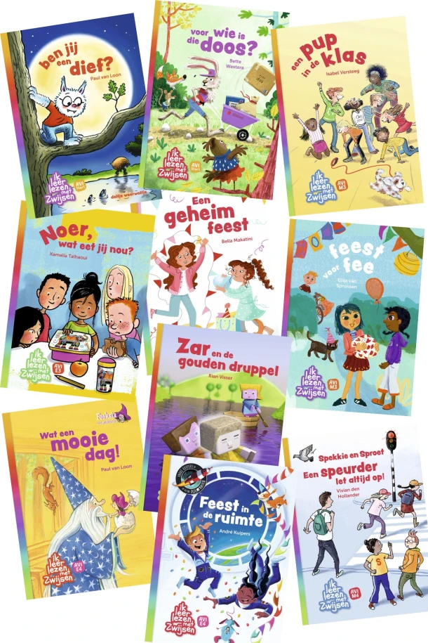 Pakket Top 10 ik leer lezen met Zwijsen (10 titels)