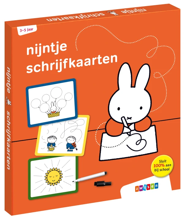 nijntje schrijfkaarten – boek cover