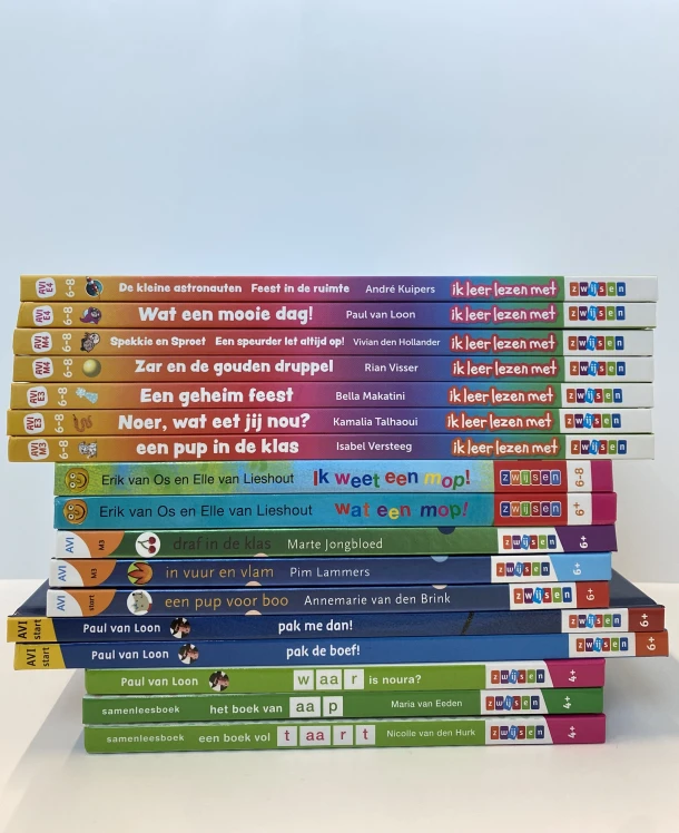 Pakket Basisassortiment small (17 titels) – boek cover